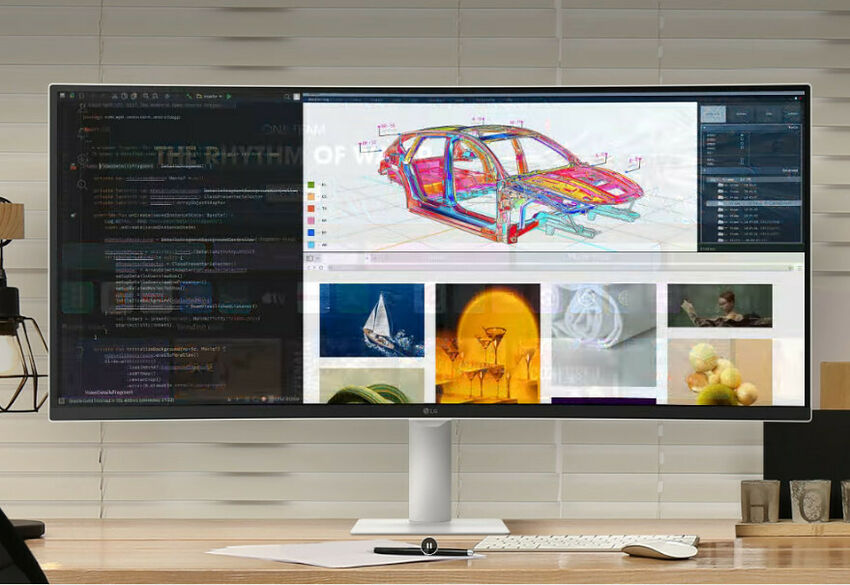 LG Smart Monitor 34U601SA-W (image:3)