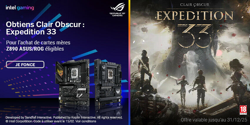 Clair Obscur Expedition 33 avec Asus