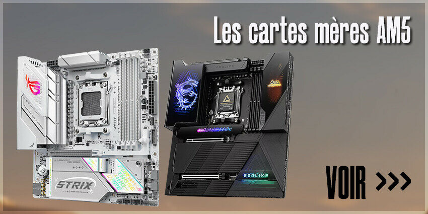 6% cartes mères AM5