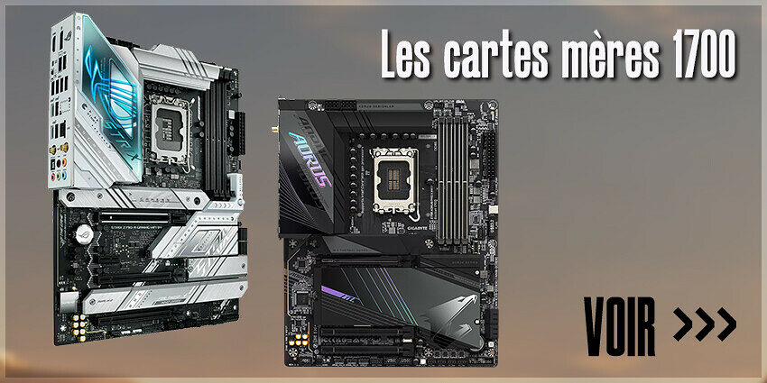 6% cartes mères 1700