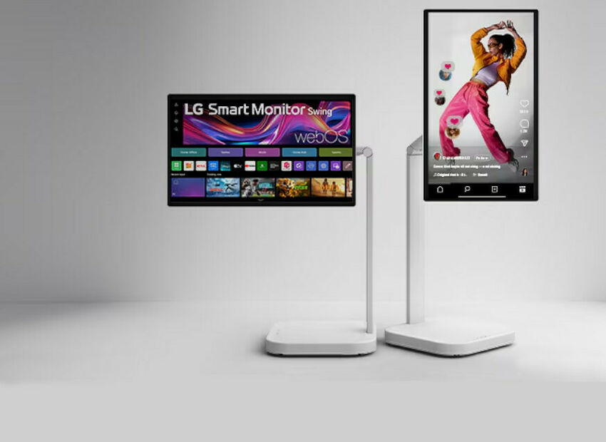 LG Smart Monitor Swing 32U889SA-W (image:2)