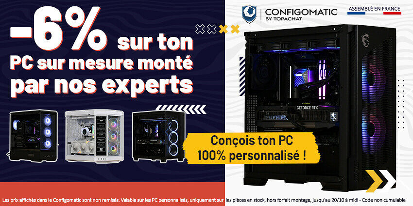 6% montage PC