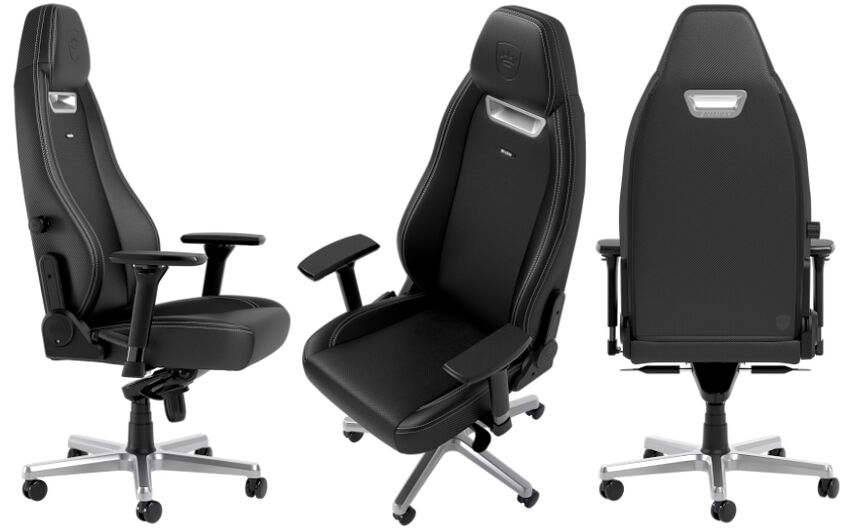 Noblechairs LEGEND - Silver Edition (image:3)