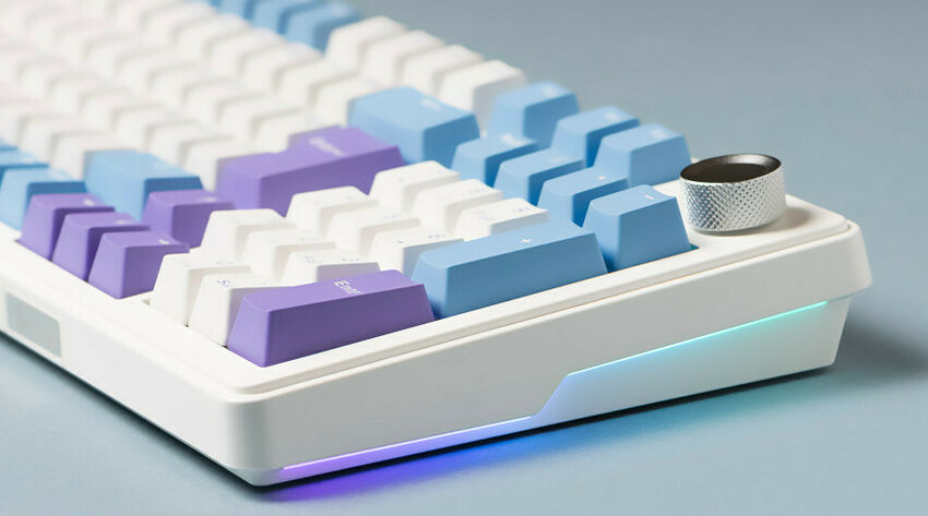 The G-Lab Keyz Elite 400 - Blanc/Bleu (AZERTY) (image:3)
