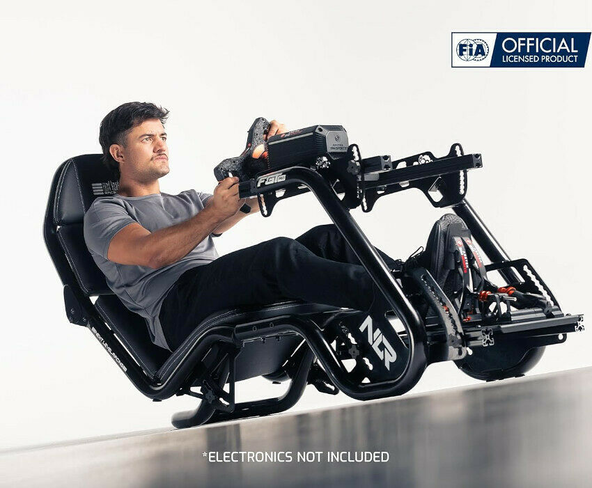 Next Level Racing - F-GT Pro Formula and GT Racing Simulator Cockpit (Black) (image:2)