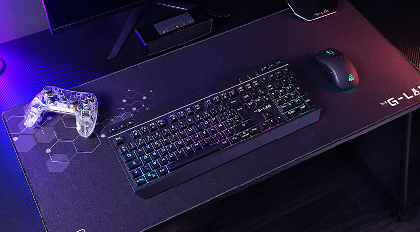 The G-Lab Keyz Tungsten EX - Noir (AZERTY) (image:2)