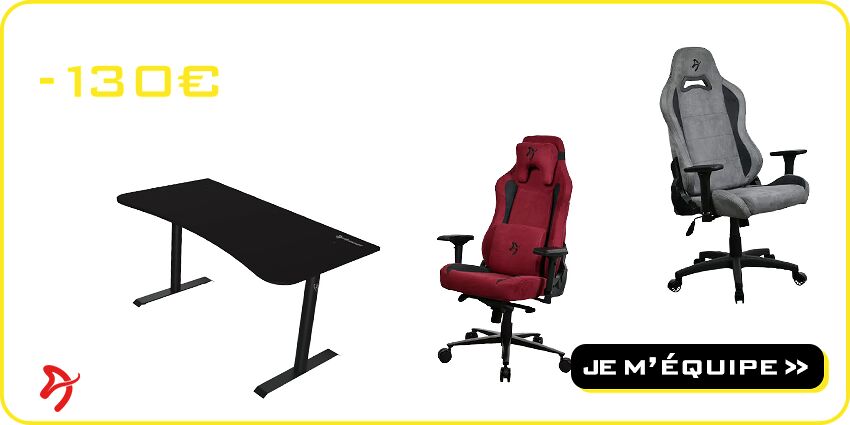 Jusqu'à -130€ fauteuils et bureaux Arozzi