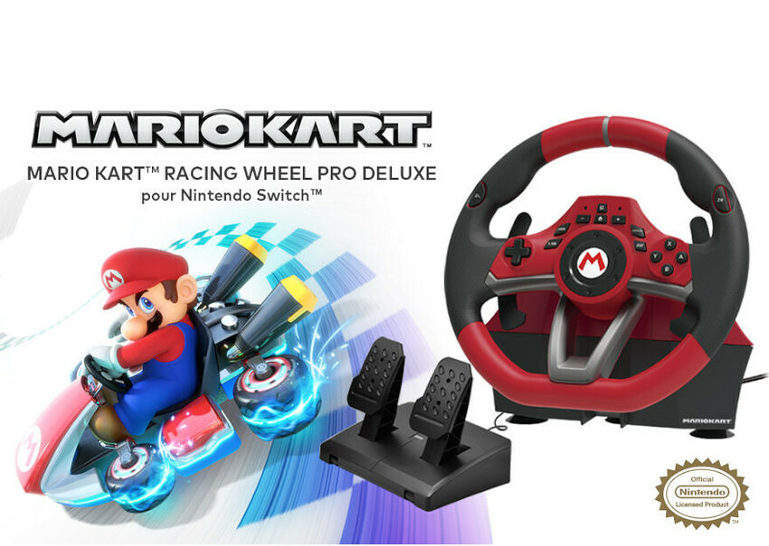 HORI Mario Kart Racing Wheel Pro Deluxe (image:2)