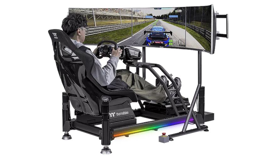 Thermaltake Sim Racing Bundle (Noir) (image:4)