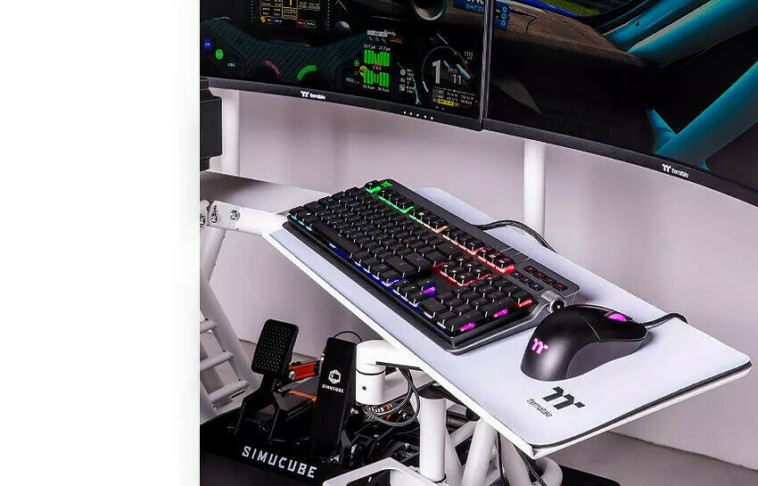 Thermaltake Sim Racing Bundle (Blanc) (image:5)