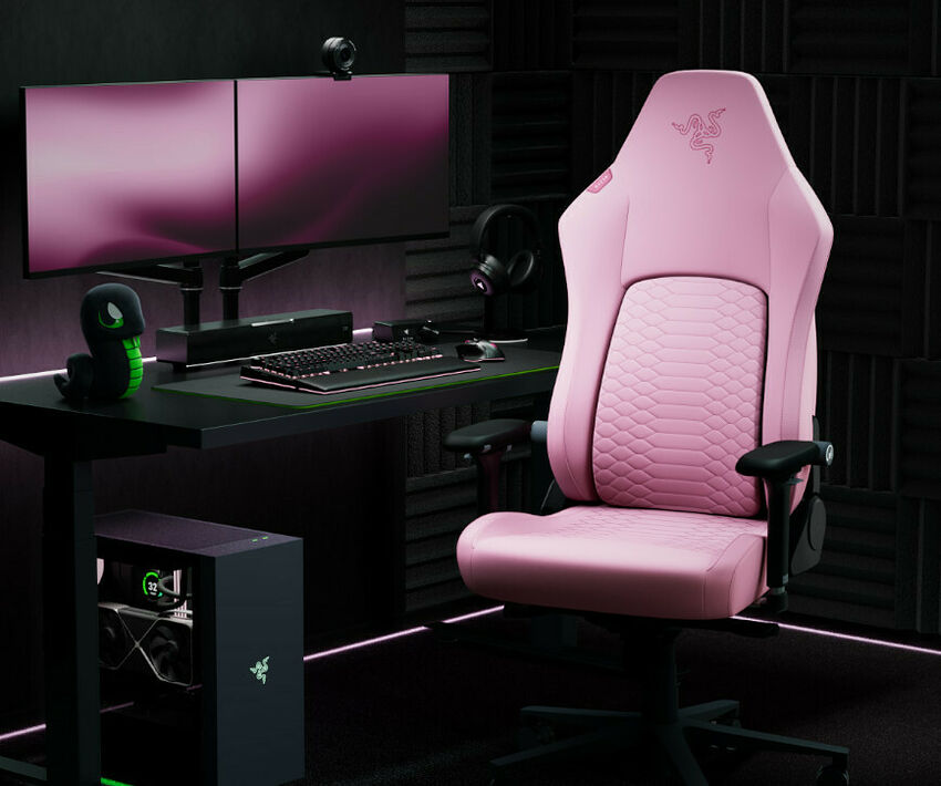 Razer Iskur V2 NewGen - Rose (image:2)