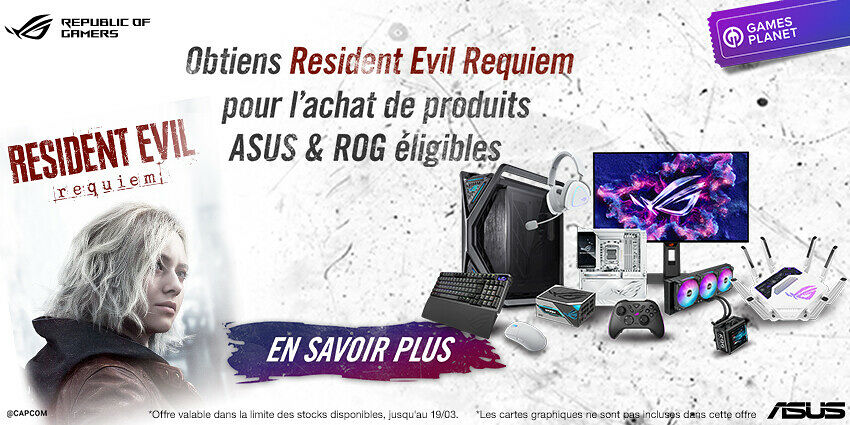 Resident Evil 9 avec Asus