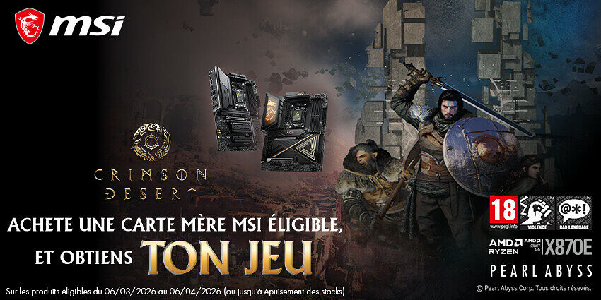 Crimson Desert avec MSI