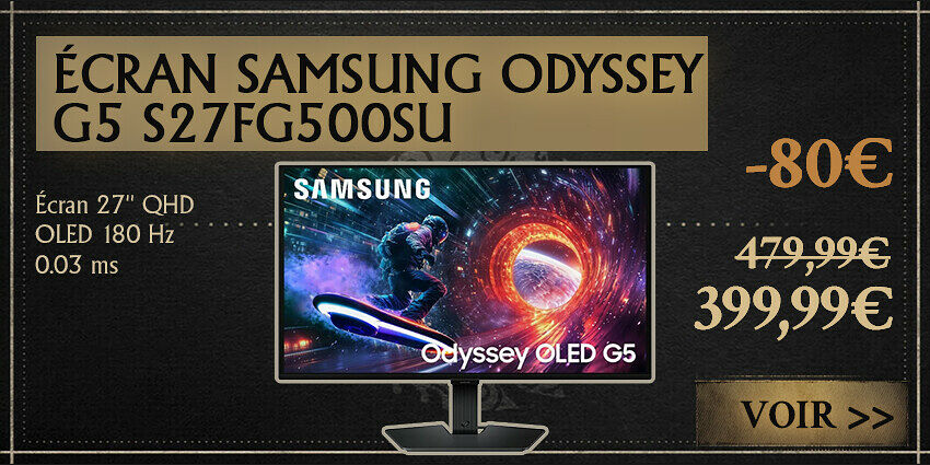 Ecran Samsung Odyssey G5