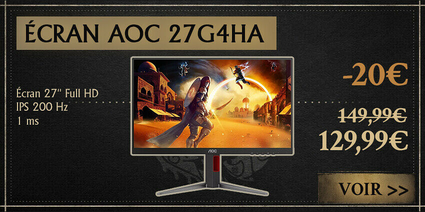 Ecran AOC 27G4HA