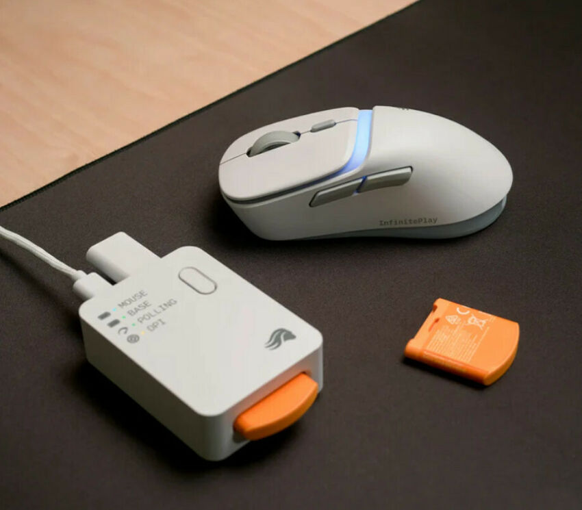 Glorious Model D3 Wireless - Blanc (image:2)