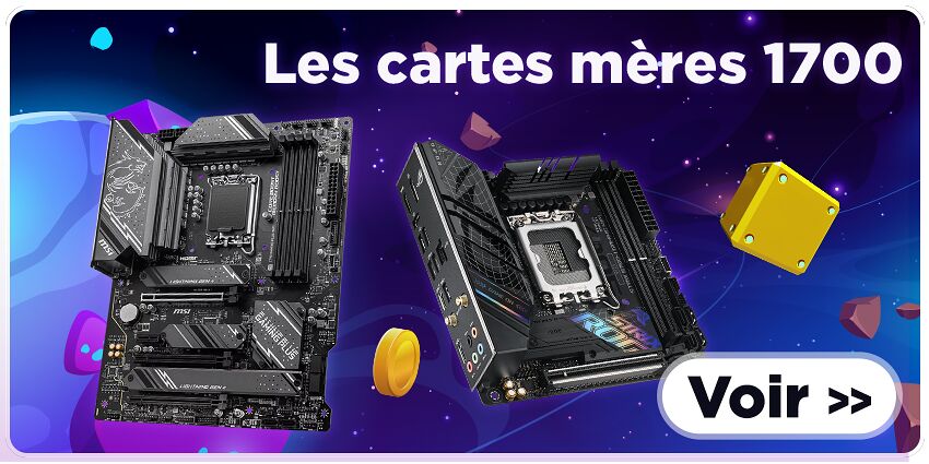 Les cartes mères 1700
