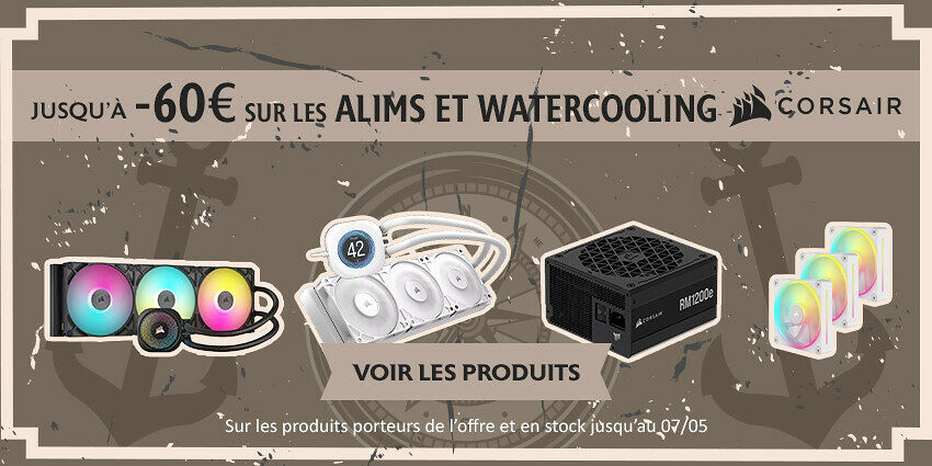 Jusqu'à -60€ Compos Corsair