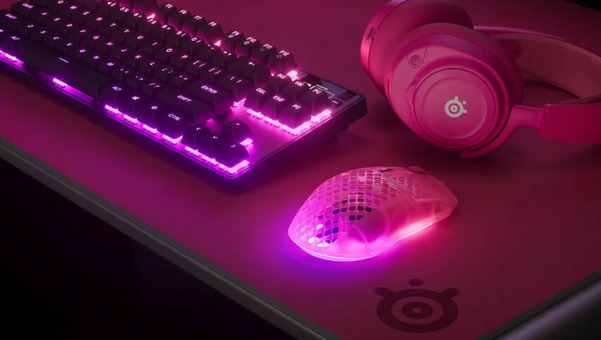 Steelseries Aerox 3 Wireless Gen.2 (Magenta Haze) (image:2)