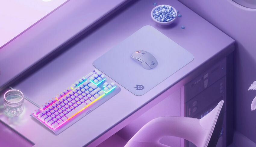 SteelSeries QcK M (Lavender) (image:2)