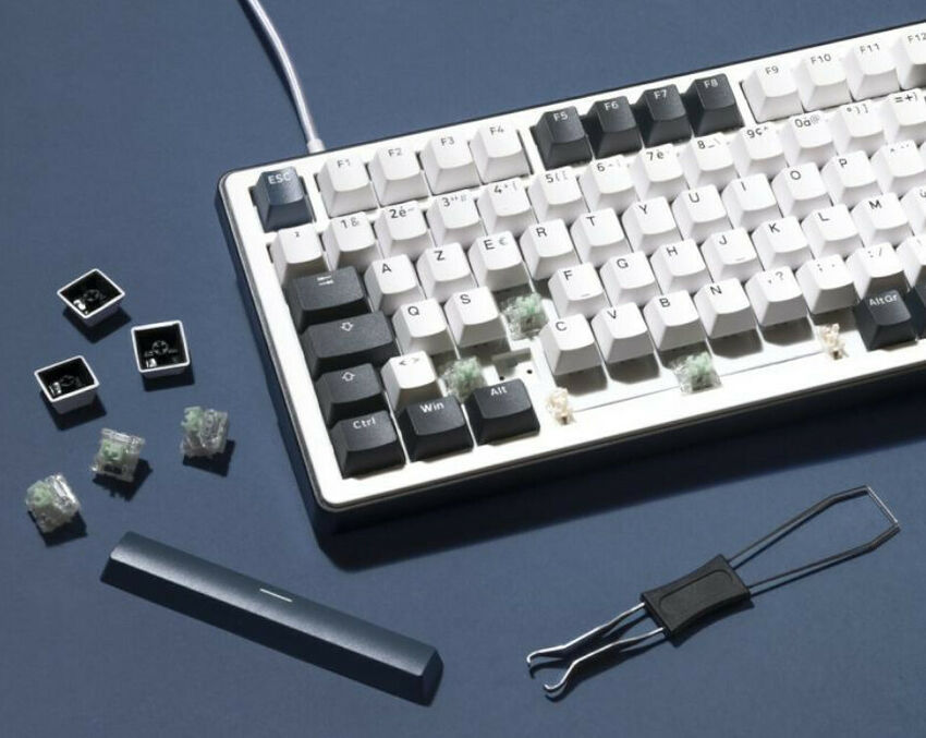 The G-Lab Keyz Elite 400 HE - Blanc/Noir (AZERTY) (image:2)