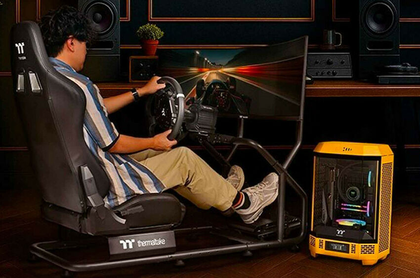 Thermaltake GR300 Racing Simulator Cockpit - Noir (image:2)