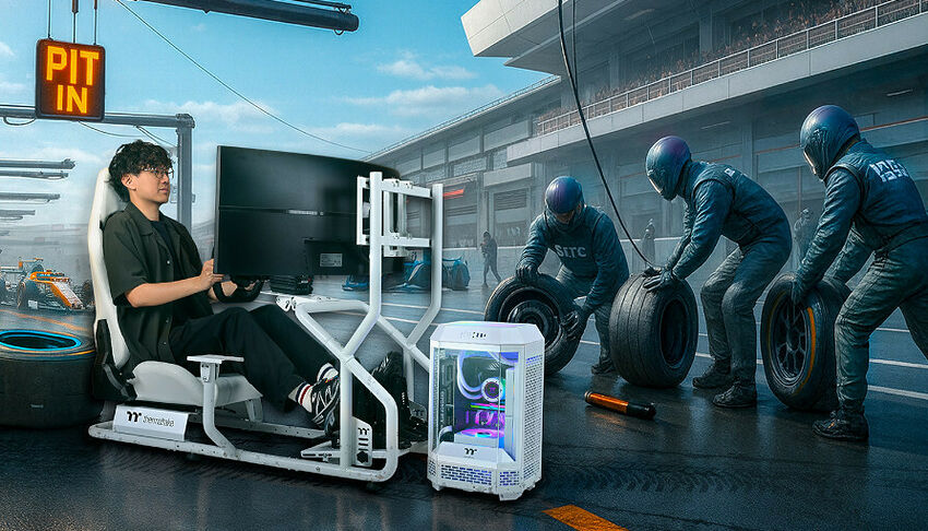 Thermaltake GR300 Monitor Mount - Blanc (image:2)