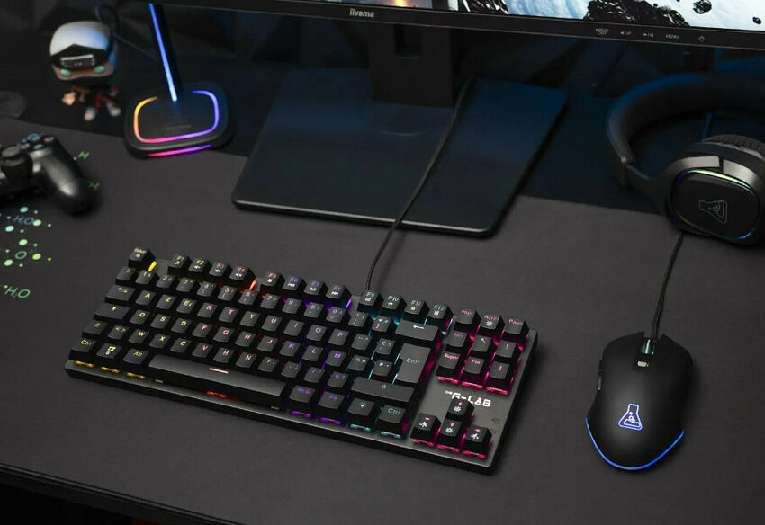 The G-Lab Combo Mercury EX (Noir) (AZERTY) (image:2)