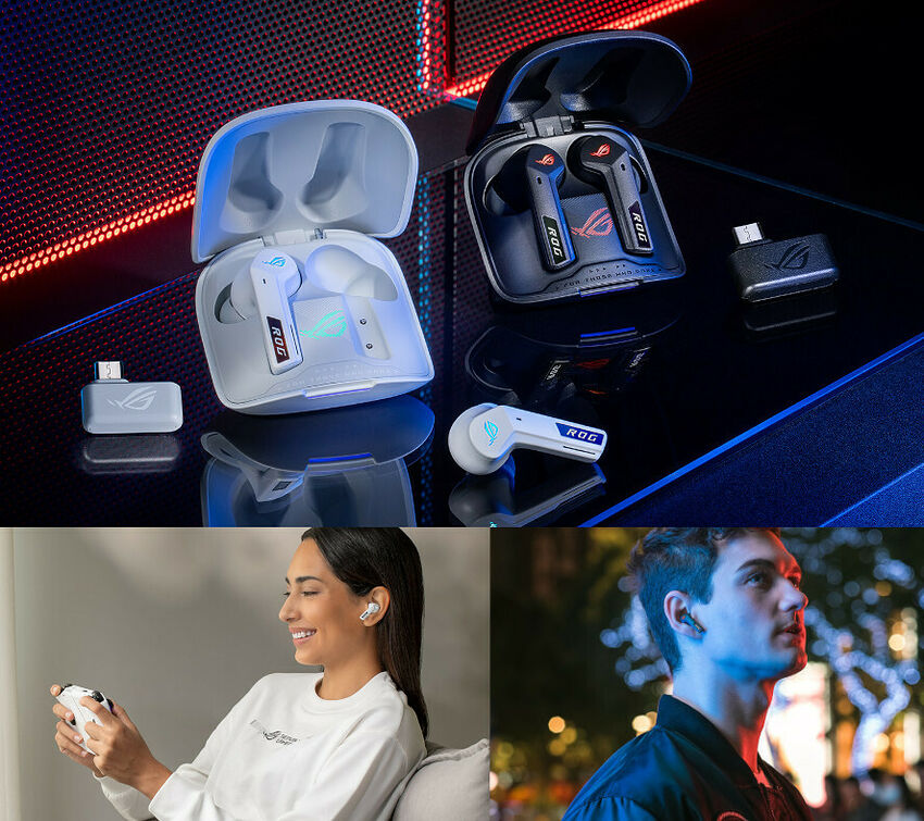 Asus ROG Cetra True Wireless Speednova (Noir) (image:2)