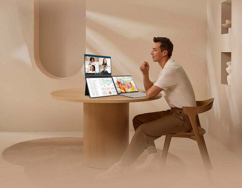 Asus ZenScreen Duo MB14FCD (image:2)