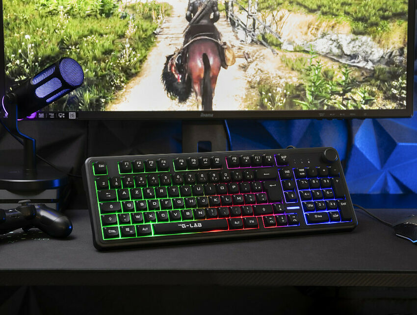 The G-Lab Keyz Caesium EX - Noir (AZERTY) (image:2)