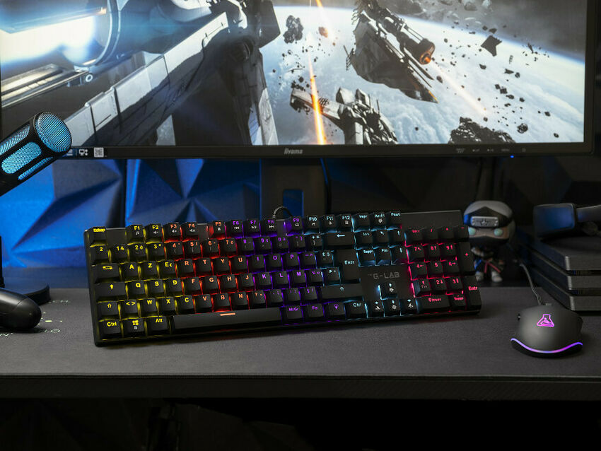 The G-Lab Keyz Radium - Noir (AZERTY) (image:2)