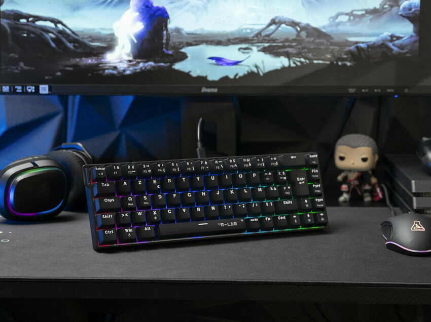 The G-Lab Keyz Titanium HE - Noir (AZERTY) (image:2)