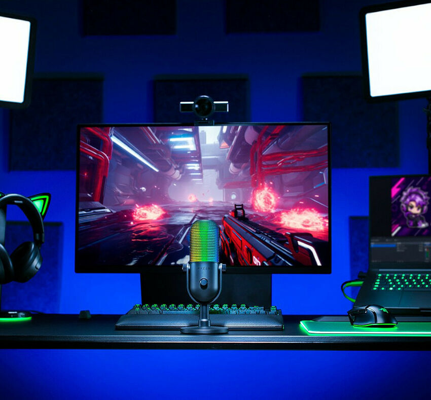 Razer Seiren V3 Chroma 32-Bit DSP - Noir (image:2)