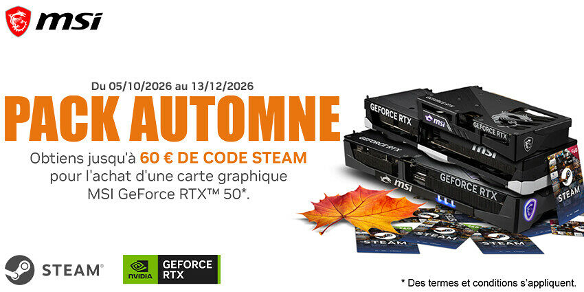 Crédits STEAM offerts !