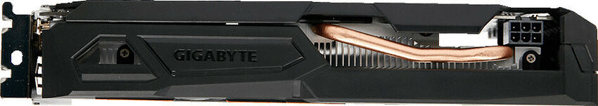 Gigabyte GeForce GTX 1050 Ti WindForce OC, 4 Go