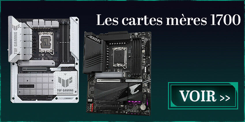 Les cartes mères 1700