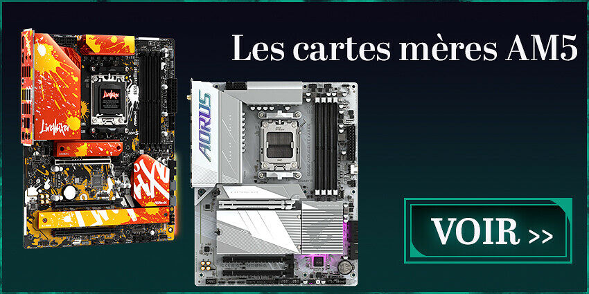 Les cartes mères AM5