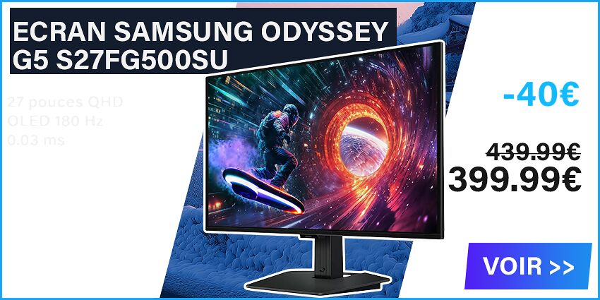 Ecran Samsung Odyssey G5 S27FG500SU