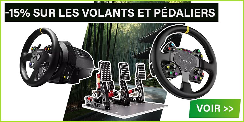 15% volants et pédaliers