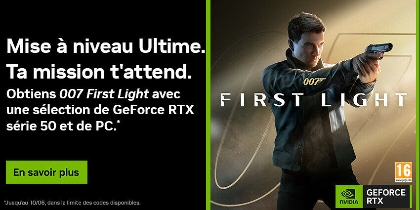 007 First Light avec Nvidia