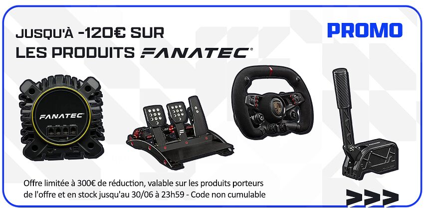 Jusqu'à -120€ Fanatec