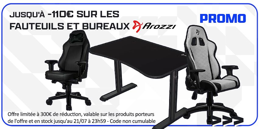 Jusqu'à -110€ Arozzi