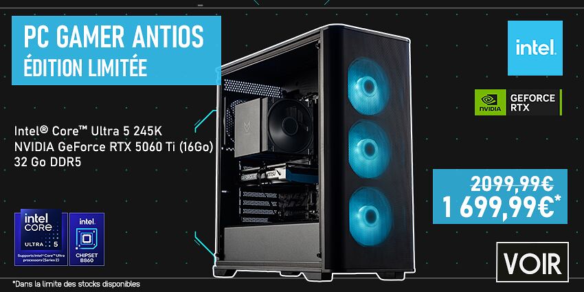 PC Gamer ANTIOS (Edition limitée)