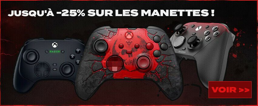 Manettes en promo