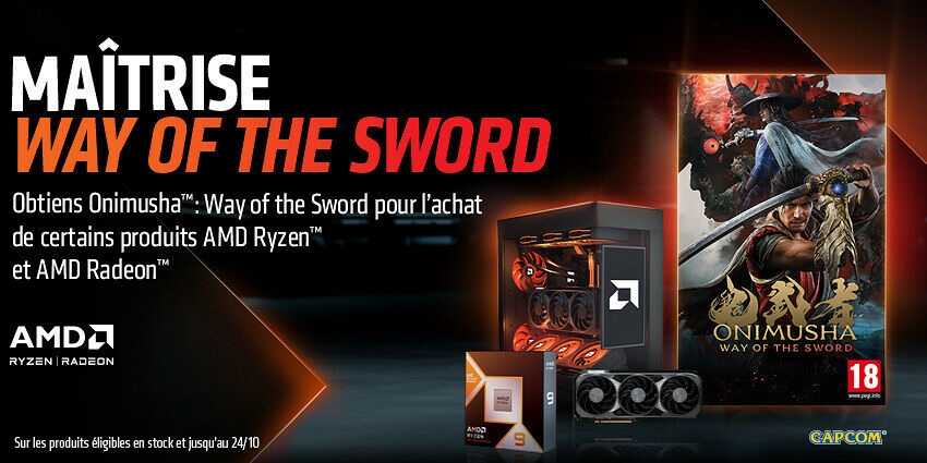 Onimusha Way Of The Sword avec AMD