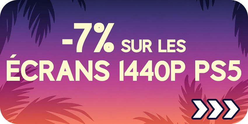 7% sur les écrans 1440p PS5